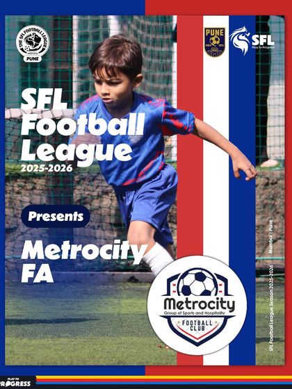 Presenting Metrocity FA, another strong contender in our competitive Pune youth league.