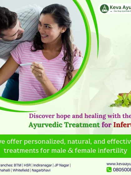 Discover hope and healing on your path to parenthood. We offer personalized, natural, and effective Ayurvedic treatments for both male and female infertility.