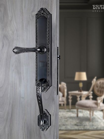 For a more understated and modern look, our smart lock is available in a Black Nickel Matte finish. This option provides a sophisticated, non-reflective surface that pairs beautifully with minimalist or industrial-inspired interiors.