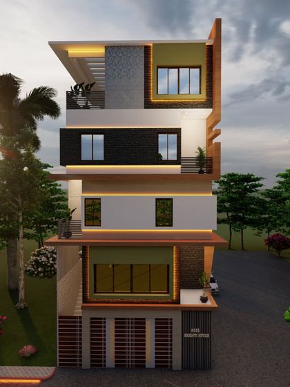 RJ Interiors & Architecture - Design & Build Services Modern Home Exteriors photo 38