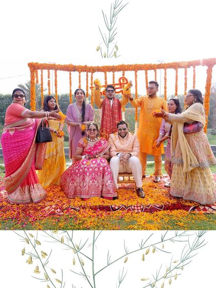 Vibrant Haldi Moments photo 12