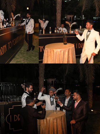 The bar area becomes a social hub. My layouts are designed to create multiple points of interest where guests can gather and interact naturally.