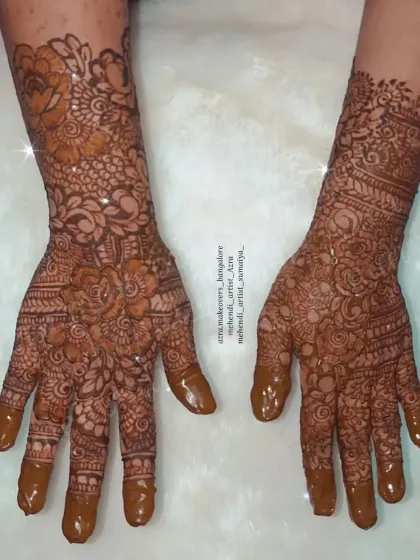 Azra Mehendi - Mehendi Artistry Party & Guest Mehendi photo 37