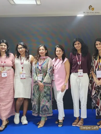 With a group of talented female dermatologists at SARCD 2025 in Mangalore. It is wonderful to connect with and learn from so many bright minds in our field.