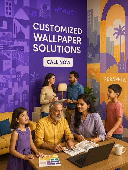 House360.in - Residential Wallpaper & Wall Mural Services The Customization & Installation Journey photo 4