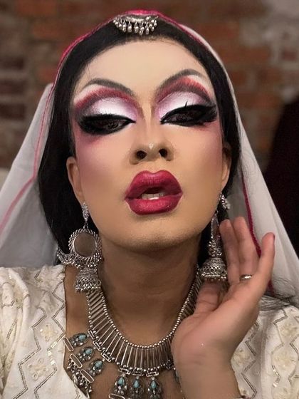 A selfie of the incredible drag artist Malai, who I collaborated with for the Pride Month Finale Party at the Philadelphia Museum of Art. I partner with artists who are also community builders.