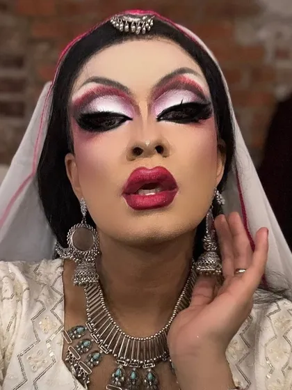 A selfie of the incredible drag artist Malai, who I collaborated with for the Pride Month Finale Party at the Philadelphia Museum of Art. I partner with artists who are also community builders.