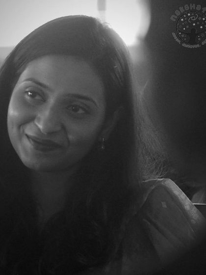 Another moment from the judging event, completely absorbed in a performance.