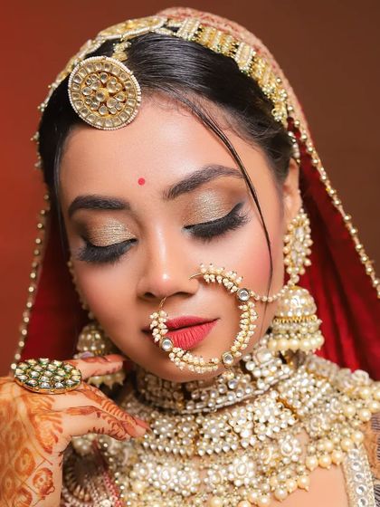 Manveen Kaur - Advanced Pro Makeup Course Student Portfolios: Bridal & Glam Looks photo 60
