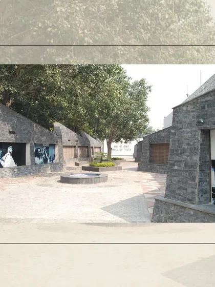The "Wall of Truth," a memorial for the victims of the 1984 anti-Sikh violence, located at Gurdwara Rakabganj in Delhi. My research analyzes the architectural and political language of such public memorials, questioning how they shape collective memory and historical narratives.