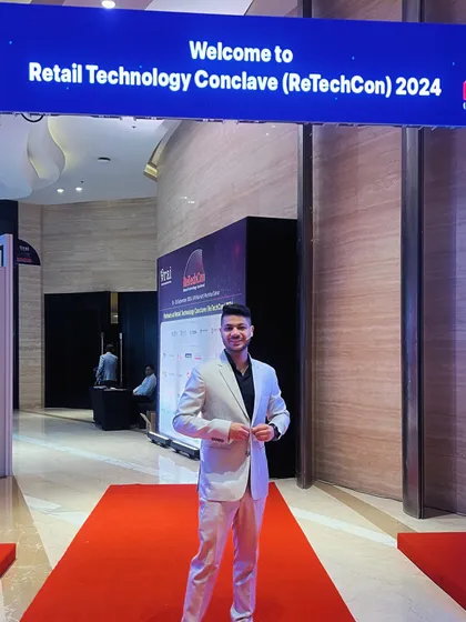 Making an entrance at the ReTechCon 2024. The red carpet is just the beginning of a night filled with wonder.