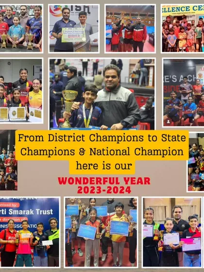 A collage celebrating a wonderful year. From district champions to national champions, this is a look back at our achievements.