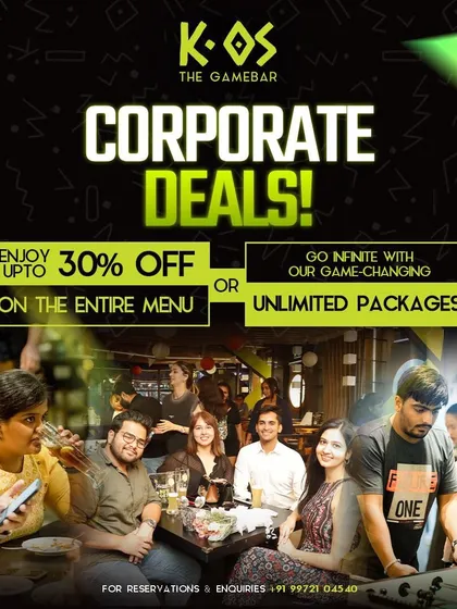 Another look at our corporate deals, perfect for team outings and after-work fun.