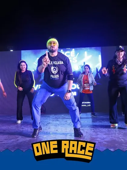 When the sun goes down, the energy goes up. Here’s me and my team, VLADE, lighting up the stage for the One Race Half Marathon. We bring a full production to make your event a memorable show.