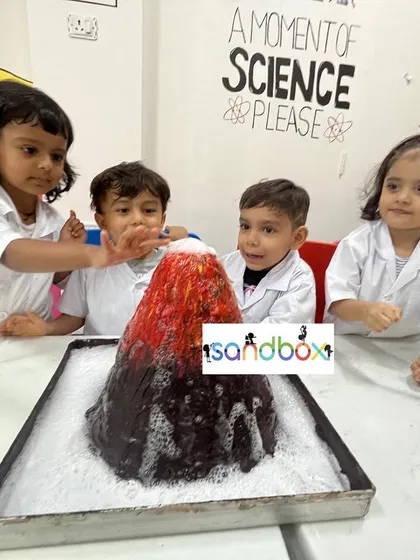 The volcano eruption is a highlight that never fails to amaze. Our junior scientists work together to mix the ingredients and watch the spectacular, foamy lava flow, learning about chemical reactions in the process.