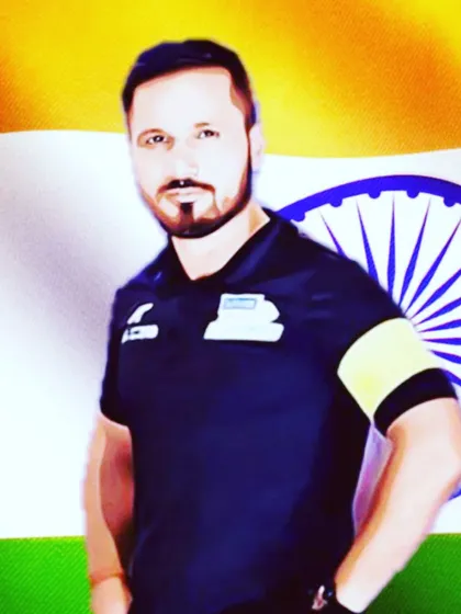 A portrait of my Guru ji, the man who taught me everything about Kabaddi and life.