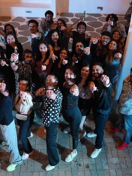 The whole crew together, celebrating another successful convention. The bonds we form at these events last a lifetime. This is truly a family.