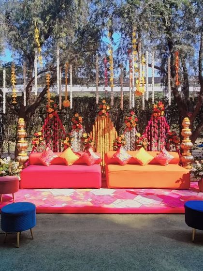 Vibrant Haldi & Mehendi Celebrations photo 78