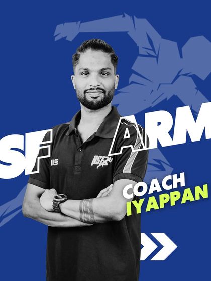 A spotlight on Coach Iyappan S, a stalwart of the RSF family. His journey from a small town to becoming a key S&C coach embodies the passion and dedication that defines our team.