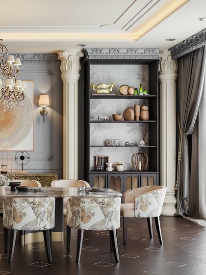 Elegant Dining & Transitional Spaces photo 11