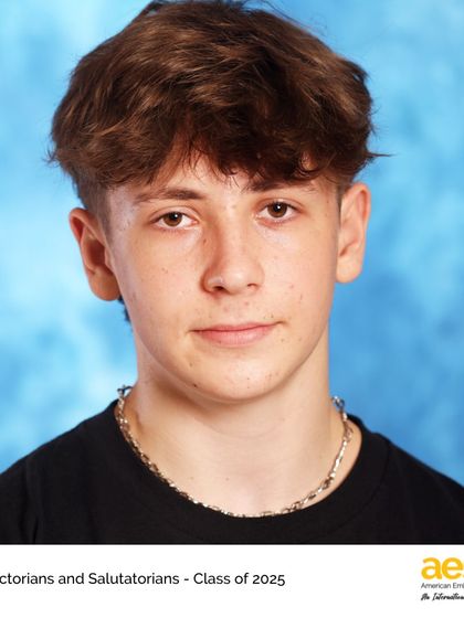 Congratulations to Marius Kruse, one of our Class of 2025 Salutatorians. We celebrate his hard work and outstanding achievements throughout his high school career.