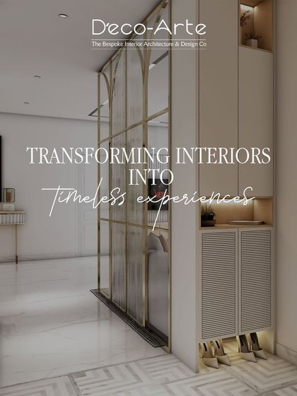 Redefining spaces with timeless elegance. This entryway, with its grand glass partition and integrated shoe storage, shows how I bring sophistication and functionality together for interiors that stand the test of time.