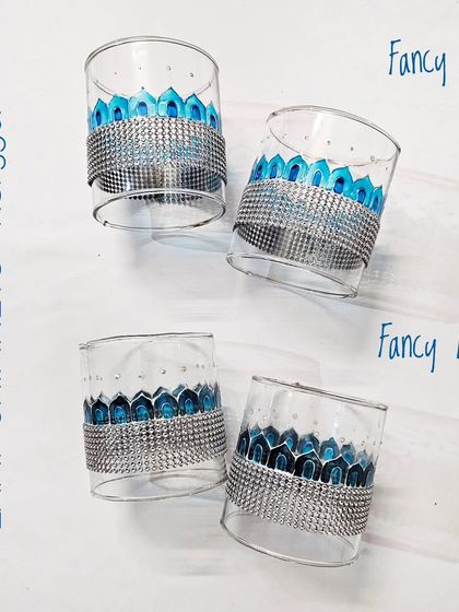 Nidhi - Hand-Painted Home Decor & Accents Festive Glassware & Candle Holders photo 15