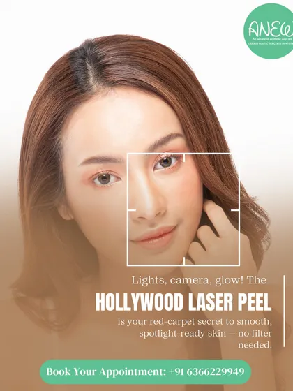 Lights, camera, glow! The Hollywood Laser Peel is your red-carpet secret to smooth, spotlight-ready skin. It instantly brightens, minimizes pores, and fades imperfections with zero downtime, so no filter is needed.