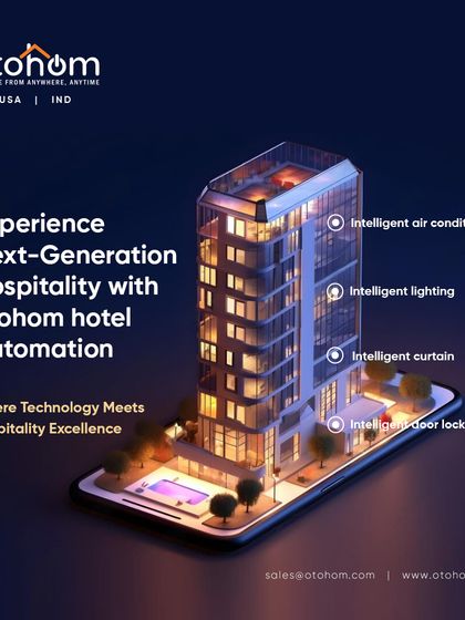 Our technology transforms entire buildings into smart, efficient properties. We provide next-generation hospitality automation that integrates intelligent air conditioning, lighting, curtains, and door locks, all managed through a central system.