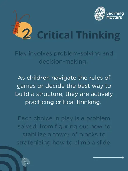 Play cultivates the essential "4 Cs" of 21st-century skills. This series explains how play builds Creativity, Critical Thinking, Communication, and Collaboration in young children.