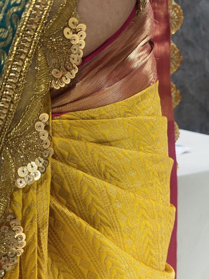 Saree Pre-Pleating & Draping Techniques photo 10