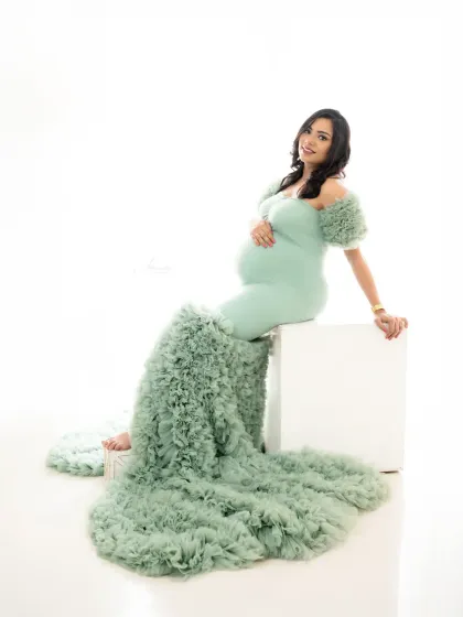 Abhinandan Photography - Maternity Photography Elegant Gown Portraits photo 20