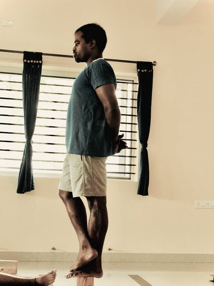 A throwback to our early days as we celebrate our 10th anniversary. Here is our co-founder Sandeep, finding balance on a brick.