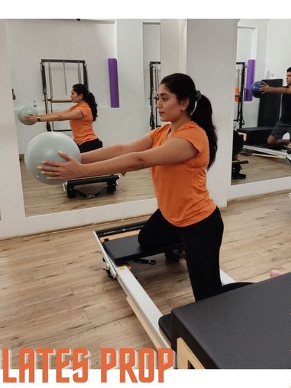 Meet Pilates Prop #4: The Pilates Ball. This small but mighty prop adds resistance, challenges stability, and helps activate the pelvic floor.