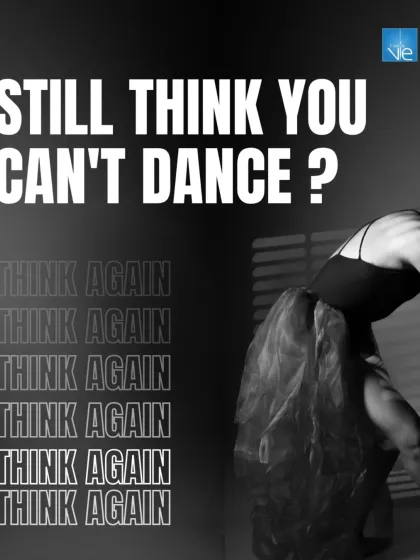 If you think you can't dance, we are here to help you think again. Our beginner-friendly classes are designed to build your confidence and prove that movement is for everyone.