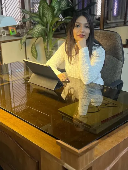 At my desk in the Lucknow office. Each city has its own pace, and I appreciate the calm and focus I find when working here. It provides a different perspective and a chance to recharge.
