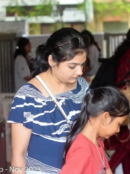Families and children exploring our adoption camp at Atta Galatta. It's a great way for everyone to learn about responsible pet ownership.