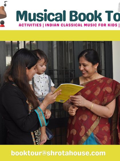 ShrotaHouse - On-site Music Workshops & Events Musical Book Tour: Stories, Art & Music photo 9