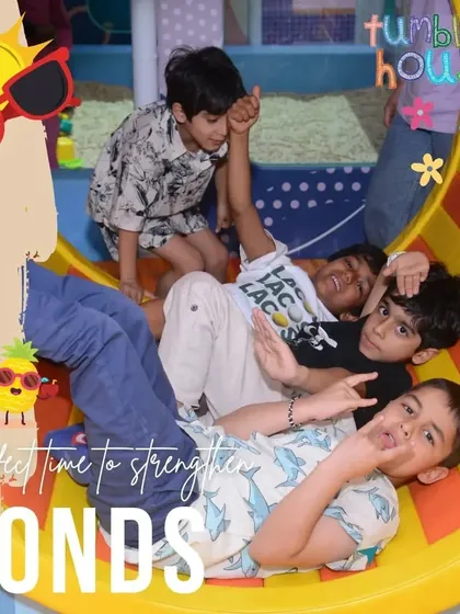 Summer is the perfect time to strengthen bonds. Kids love piling into our play structures and having fun with their friends.