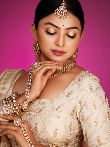 Sushma Manjunath - Bridal & Event Makeup and Styling Creative Portfolio & Student Work photo 58