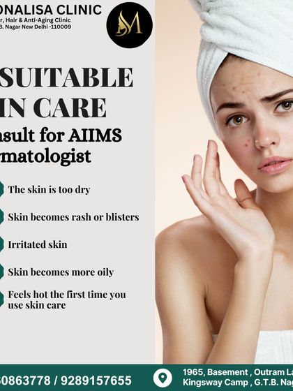 Using unsuitable skincare products can cause dryness, rashes, and irritation. We always recommend consulting an AIIMS-certified dermatologist before trying new products to ensure they are right for you.