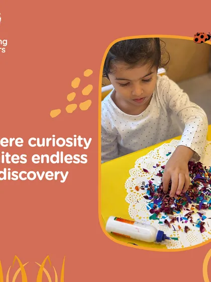 This series of graphic posts highlights our core values and beliefs: from the power of curiosity, wonder, and joy to the importance of agency, creativity, and multisensory learning.