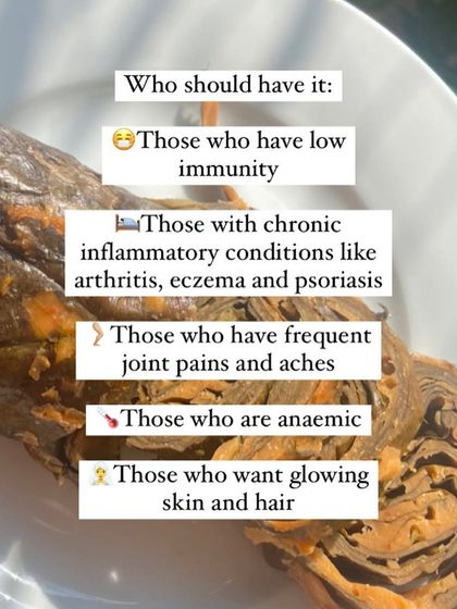 Meet Patrode, the Indian kimbap. This nutrient-dense dish, made by steaming colocasia leaves smeared with a spiced paste, is recognized by the AYUSH ministry for its health benefits. It's great for low immunity, anemia, and inflammatory conditions.