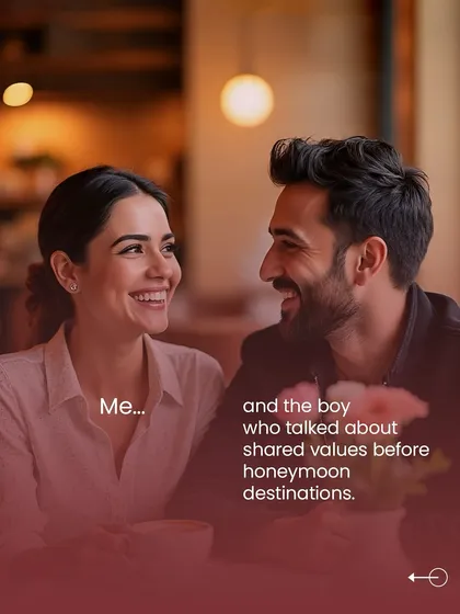 The most successful couples we see are those who discuss shared values before honeymoon destinations. This alignment on core principles is what sustains a relationship long term.