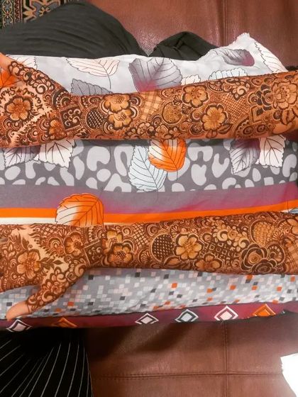 Mehendi Art by Nishat - Mehndi (Henna) Artistry Elaborate Bridal Henna photo 78