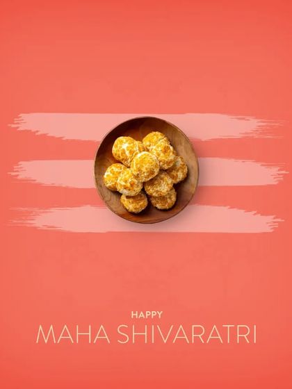 May your Maha Shivaratri be as sweet as our treats. We wish you a joyous and blessed festival with this simple and elegant tribute.