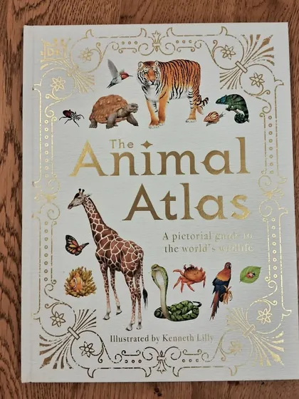 'The Animal Atlas' is a beautiful pictorial guide to the world's wildlife, with stunning illustrations by Kenneth Lilly.