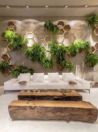 Artificial Greenery Installation