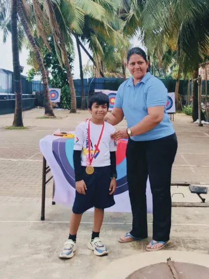 A gold medalist from the Under 9 category. His focus and skill at such a young age are truly impressive.