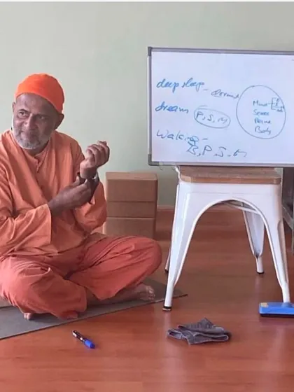 The study of philosophy is a key component of the Level 2 course. We explore complex concepts from Vedanta and Raja Yoga to provide a deeper context for the physical practices.